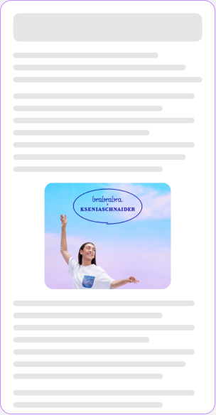 Parallax Mobile Rich Media advertising example