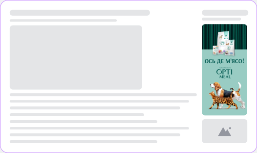 Carousel Rich Media advertising example